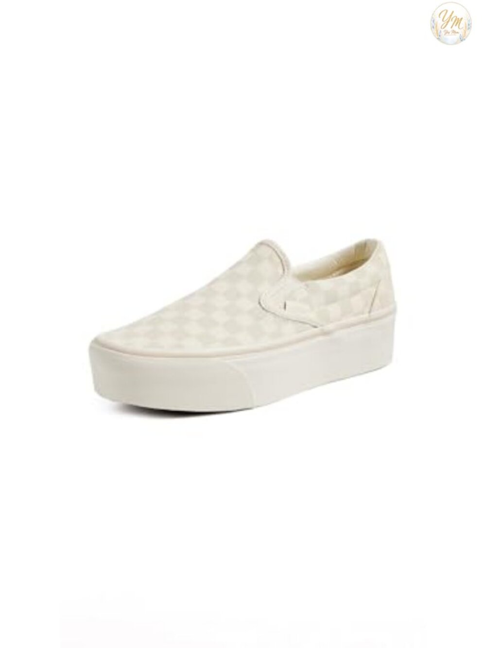 Classic Slip-On Stackform Sneakers - Low Top Rubber Sole Pull-On